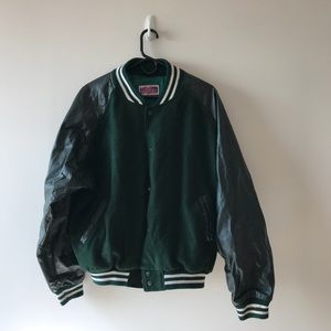 Green Varsity Jacket